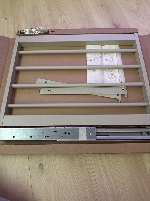 2 Wysuwane wieszak na spodnie IKEA