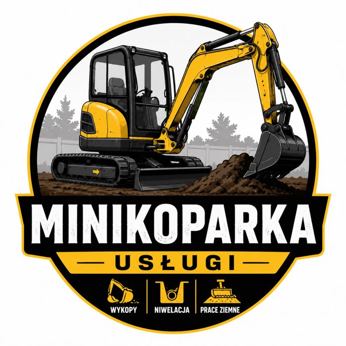 Usługi minikiparka wycinka drzew