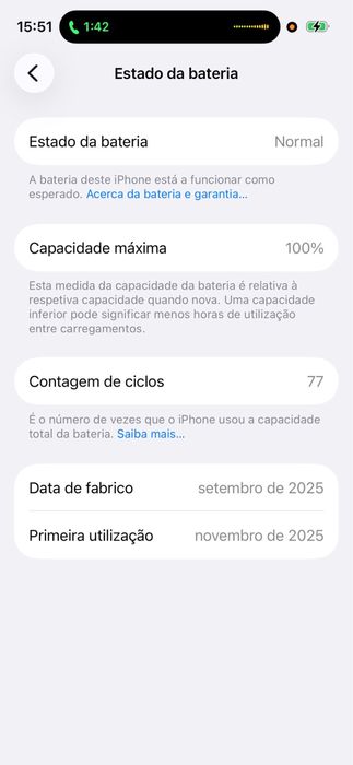 Iphone 16 normal  128GB Bateria 100%