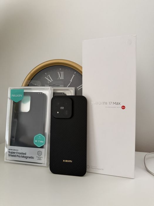 Xiaomi 17 Max - Global - 512GB - Preto Carbono