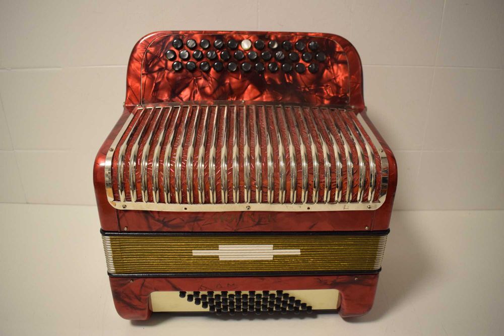 Hohner Amati Accordion, 2-Row, No. 0264174426153219120