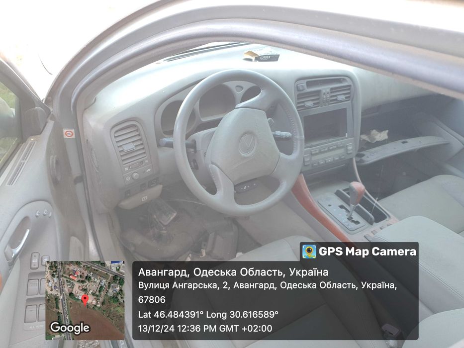 авто Lexus GS 300 ДНЗ: BH4453BT, 1999 р.в. VIN: JT153JSG000055890