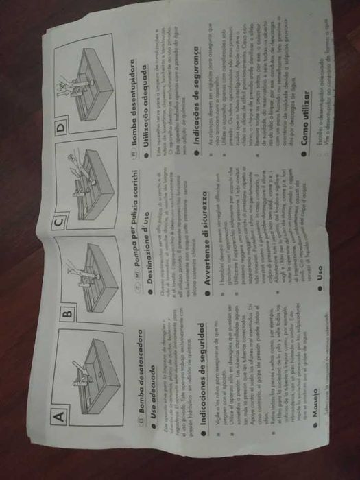 Desentupidor de Vaco Manual