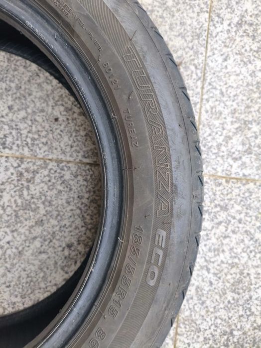 Pneu Bridgestone Turanza Eco 185 55 r15 em bom estado