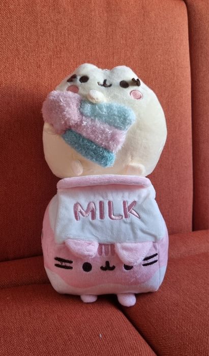 Пушин з зірочкою, пушин пакет молока pusheen cat, пушин молочний,