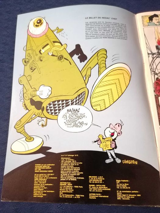 Revista Gomme #20 bandes dessineés pour tous