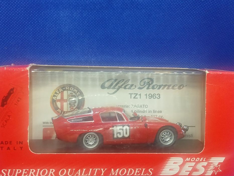 Miniaturas 1/43 Alfa Romeo TZ Rally  2 miniaturas diferentes