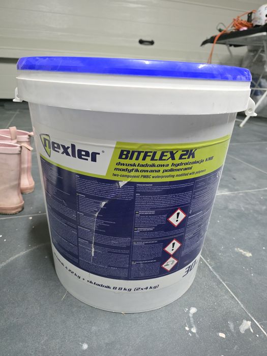 Nexler Bitflex 2K dwuskładnikowa hydroizolacja KMB