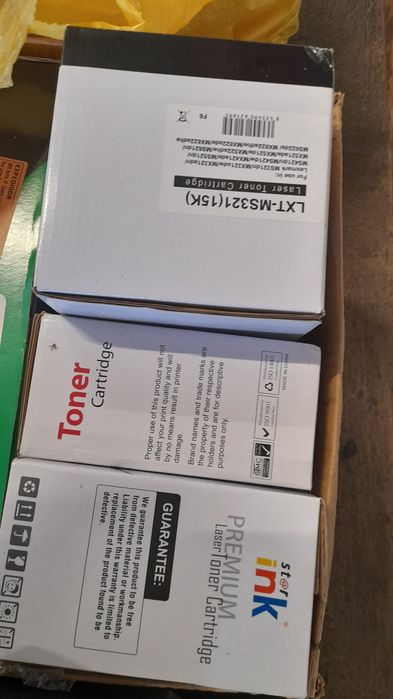 Toners vários tipos