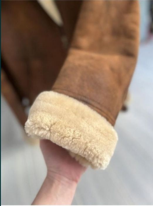 Чоловіча дубленка  пілот