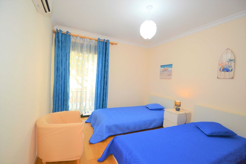 Vilamoura - Apartamento com churrasqueira na varanda com vista piscina