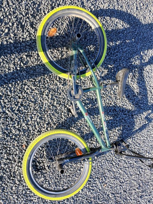 Rower bmx z pagami