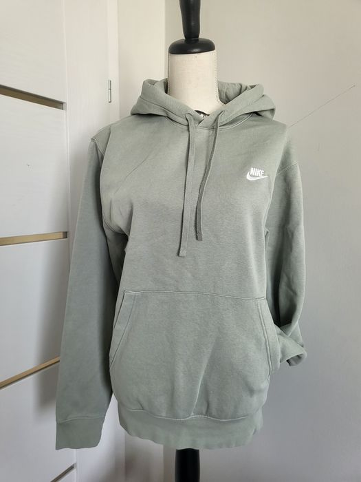 Bluza z kapturem Nike Sportswear Club Fleece - Miętowo-Zielony