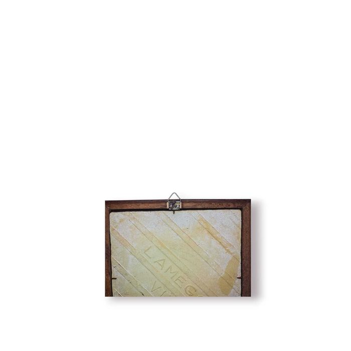 Azulejo Antigo Lamego Azul e Branco – Motivo Animal