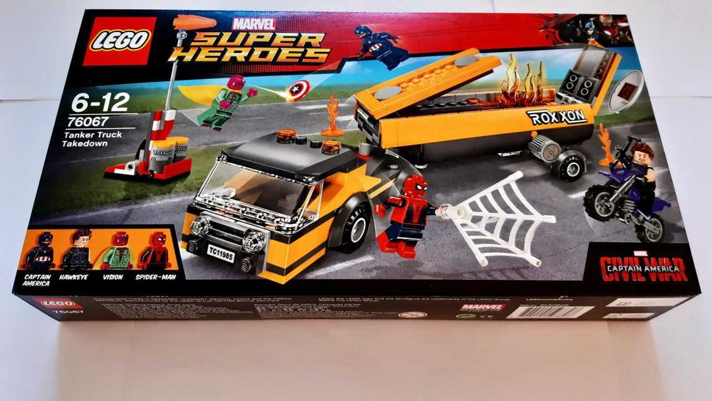 LEGO Super Heroes Marvel Spider-Man 76067 Tanker Truck Takedown selado