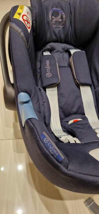 CYBEX FOTELIK NOSIDŁO 0-13 ATON M I-SIZE BLUE 0-13 kg Stan Bardzo dobr