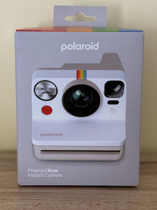 Aparat fotograficzny Polaroid Now 3-Pebble White