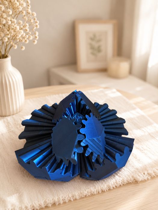 Kinetic Fidget Puzzle 3D – obracana łamigłówka | Druk 3D