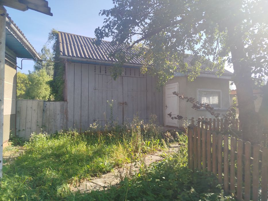 Будинок, ставок, земля біля Карпат, річка, ліс