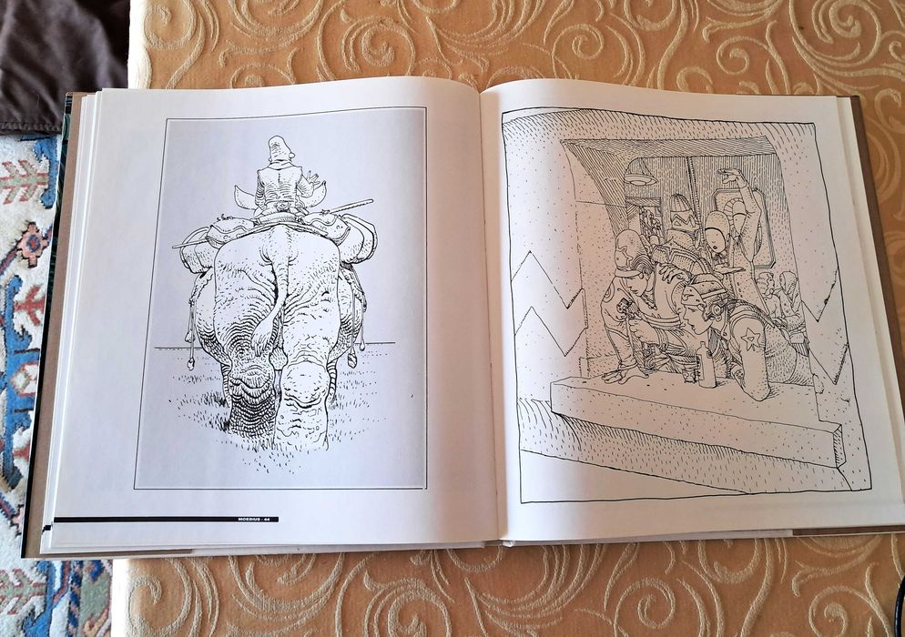 Livros BD - Moebius - CHAOS (francês) - 1.ª edição 1991