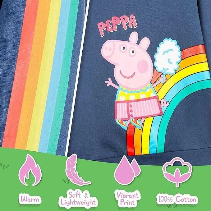 Peppa Pig dziecięce bluzy z kapturem od 74-81 cm