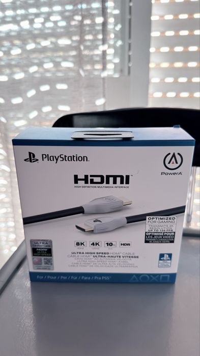 Cabo HDMI PowerA Oficial PlayStation 5 — Ultra High Speed 8K/4K
