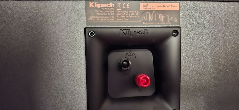 Colunas speakers Klipsh Reference 51 M e coluna central 52 C