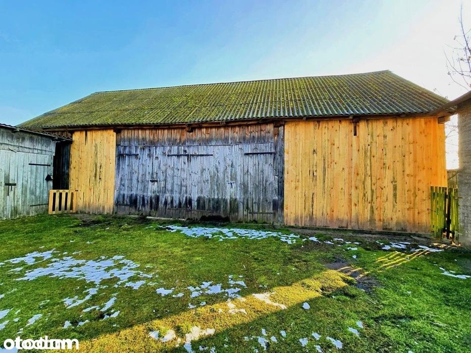Działka budowlana z budynkami gospodarczymi | MPZP | 2351 m2