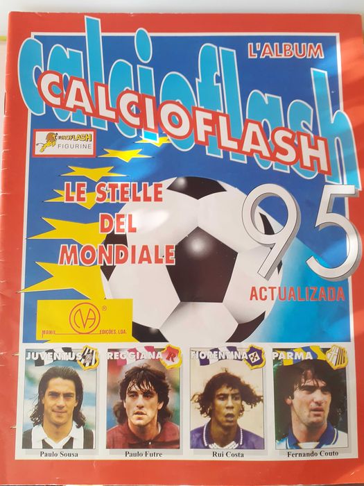 Caderneta Calcioflash 95