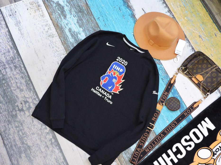 Nike Męska bluza granat print M