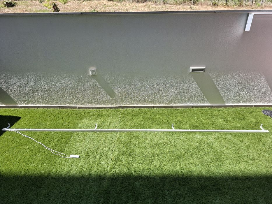 Calha moderna de 3,70m para Cortinado