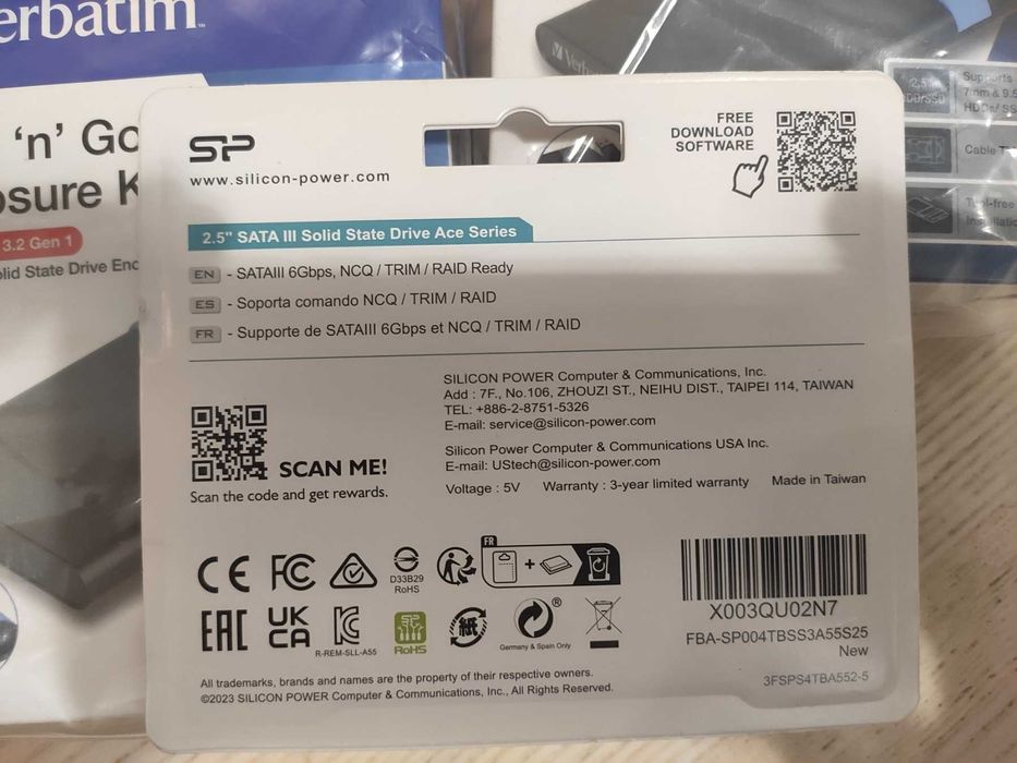 Новий швидкий SSD SP A55 4Tb SATA3, Silicon Power, 4 Тб, ссд