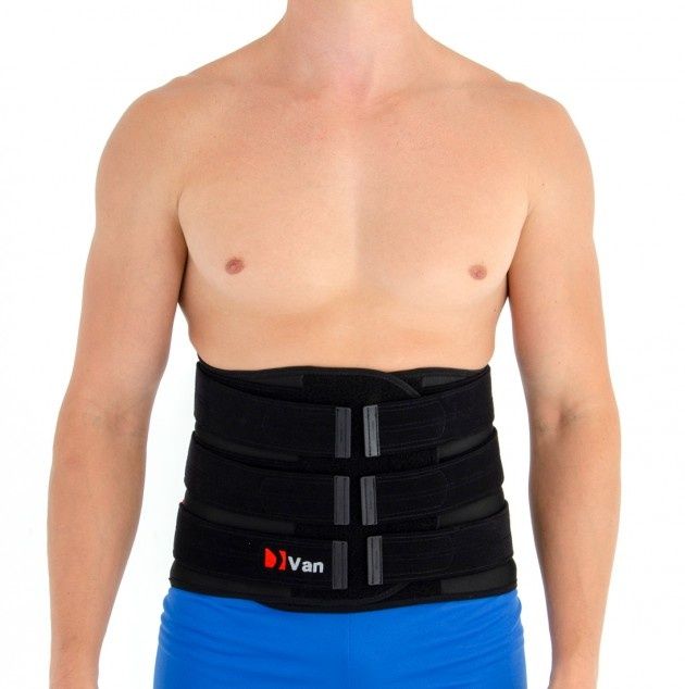 Pas wysoka ortezalędzwiowo piersiowa men