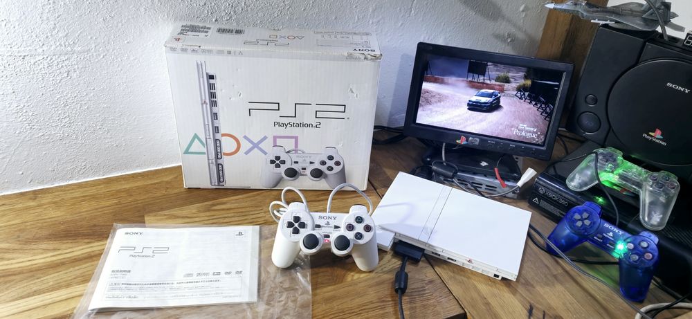 Playstation 2 scph 77000 ceramic white