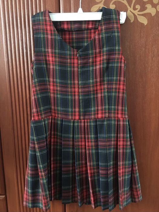 Школьная форма, сарафан блузка