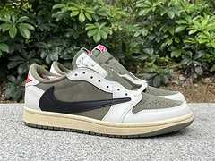 Travis Scott x Air Jordan 1 Low OG Olive Green 36-46