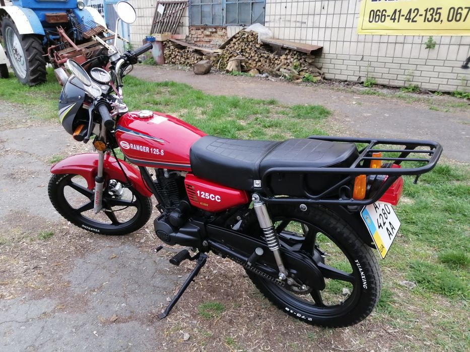 Мопед  QINGQI ranger-125; qm125-7