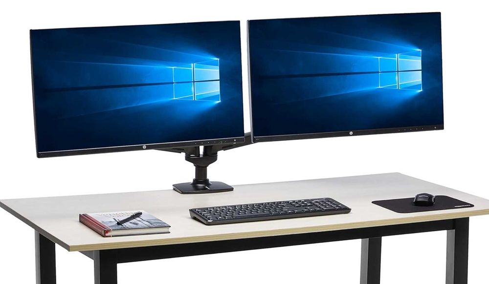 Suporte para dois monitores