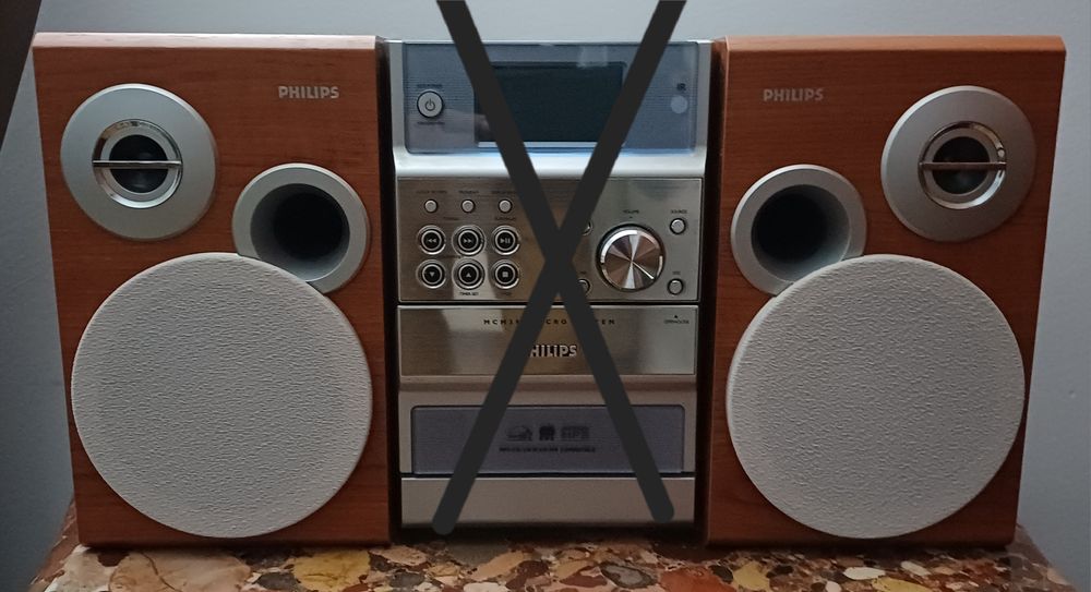 Philips - Colunas de som de 15W