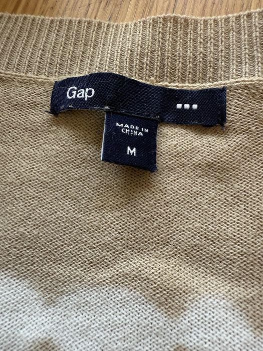 Sweterek na guziki z rękawkiem 3/4 GAP