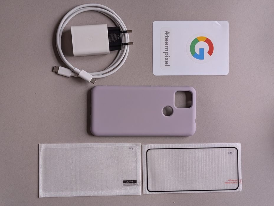 7 КОЛЬОРІВ Чохол для Google Pixel 5 Силіконовий з мікрофіброю