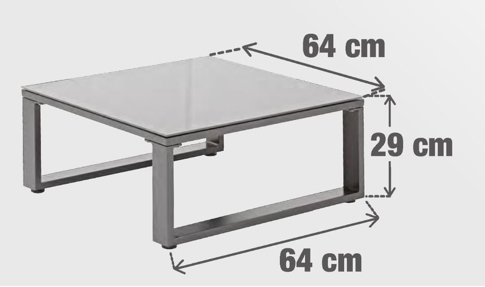 Stolik kawowy aluminium ogrodowy balkonowy nowy