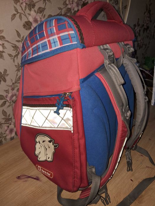 Ортопедичний рюкзак Step by Step (Німеччина) для дівчинки + комплект