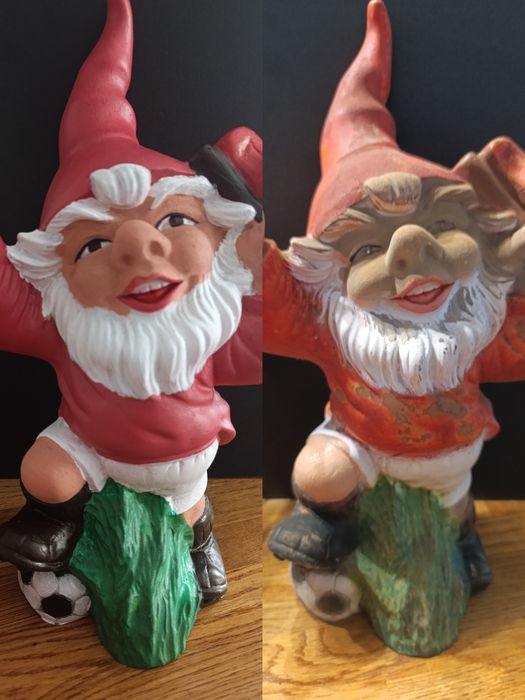 Renowacja figurek ogrodowych, ceramicznych