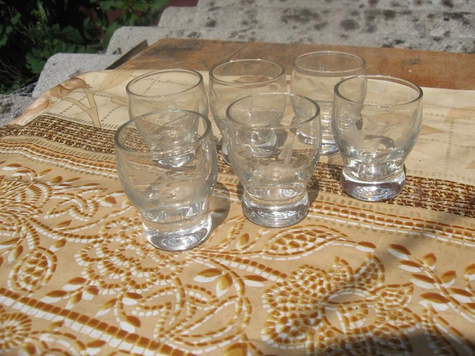 Рюмки люстрованні.