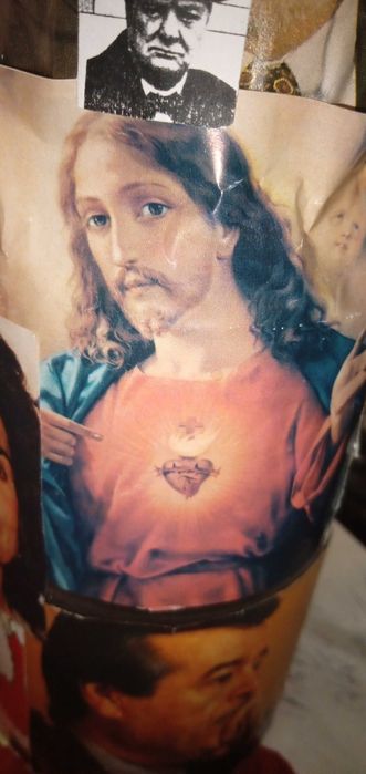 Colagem Garrafa -Mensagem na Garrafa!-S.O.S.para Paz-75E-Salva5EDesde3