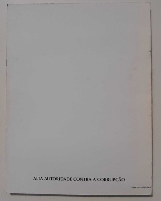 Livro Jornadas sobre o Fenómeno da Corrupção