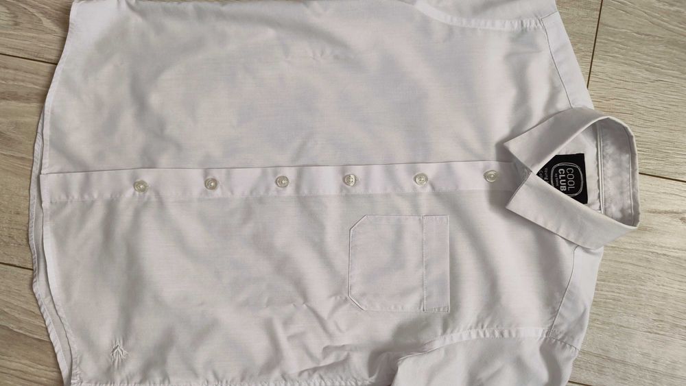 biała koszula cool club smyk 140 elegancka