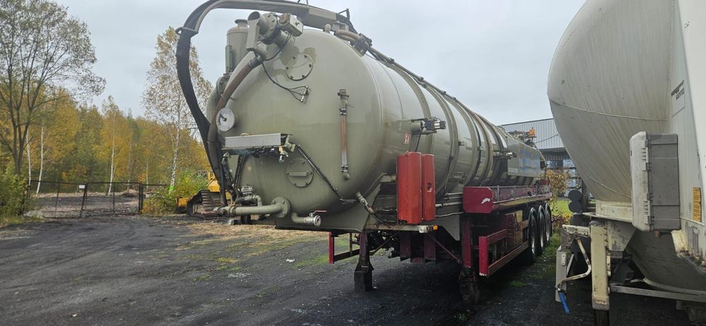 HELLMERS 2700l Stal nierdzewna V4A  Naczepa Cysterna HELLMERS 27m3 2003r Stal nierdzewna V4A Demag Speck