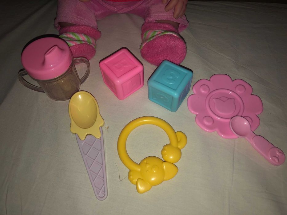lalka Bobas berenguer newborn z dodatkami